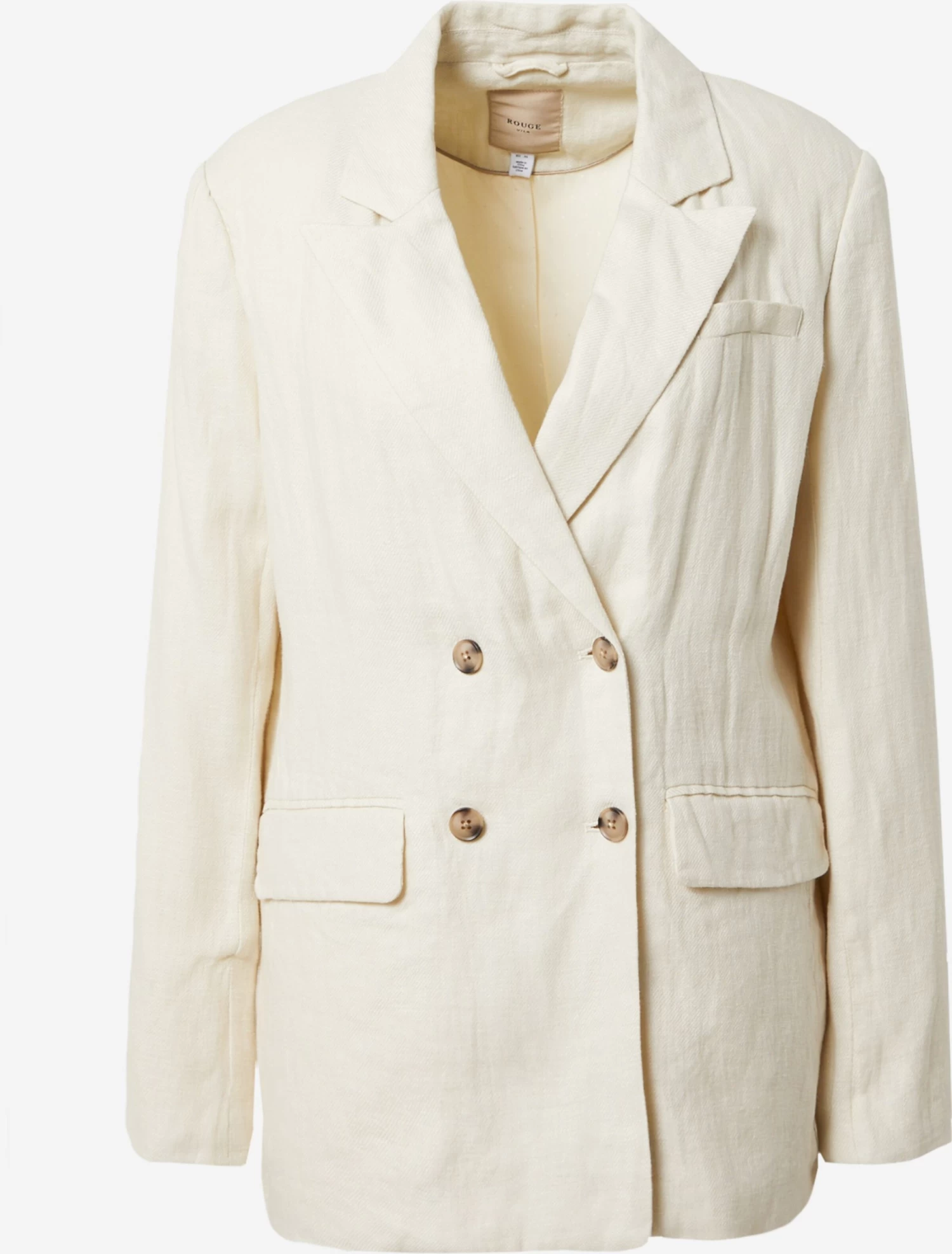 Vila Klassieke Blazers Blazers Dames Beige 1 Vila Klassieke Blazers Blazers Dames Beige