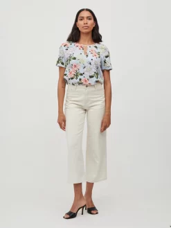 Vila Blouses Met Korte Mouw Blouse Dames Lichtblauw -Vila 5bbb7625ee0d591600e38687bda7ef7a scaled