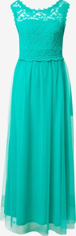 Vila Avondjurken Avondjurk LYNNEA Dames Jade Groen