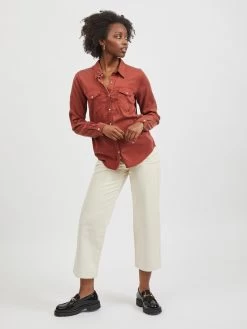 Vila Spijkerblouses Blouse Bista Dames Roestrood 10 Vila Spijkerblouses Blouse Bista Dames Roestrood -Vila 5c1994e5c231bb434aa3f25e9b117599