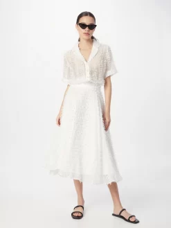 Midi Rokken Rok NANNA Dames Wit 9 Midi Rokken Rok NANNA Dames Wit -Vila 5c921fef301f595867a8c13a9c3fad9f scaled