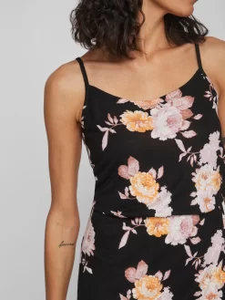 Jerseyjurken Jurk KAMI Dames Zwart -Vila 5cd5ec18ad3a50335397b50ee81c5448 scaled