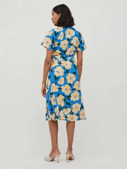Vila Midi Jurken Jurk Dames Blauw / Geel 9 Vila Midi Jurken Jurk Dames Blauw / Geel -Vila 5cff1217d98589a98d1f2b16e0bc77a1 scaled