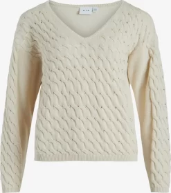 Vila Basic Truien Trui CHAO Dames Beige