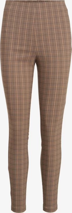 Vila Broeken Skinny Leggings Laura Lou Dames Bruin / Lichtbruin