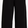 Vila Pantalons Wide Leg Broek Dames Zwart