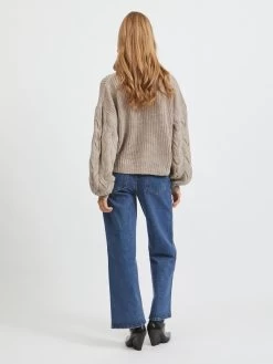 Vila Coltruien Trui Oa Dames Donkerbeige 10 Vila Coltruien Trui Oa Dames Donkerbeige -Vila 5de641e70600be3e34a228c75acaece3