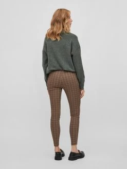 Vila Broeken Skinny Leggings Laura Lou Dames Bruin / Lichtbruin -Vila 5e8ade0937ea77f6be8e808a9e9779e3