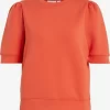Vila Sweatshirts Sweatshirt Dames Oranje