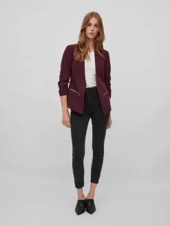 Vila Klassieke Blazers Blazers Dames Bourgogne 9 Vila Klassieke Blazers Blazers Dames Bourgogne -Vila 5f1385eb9048d76815d82f946c07f4c6 scaled