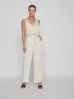 Vila Tanktops Top Dames Crème -Vila 5f5fcccab728387acc18e215f8c14cc8