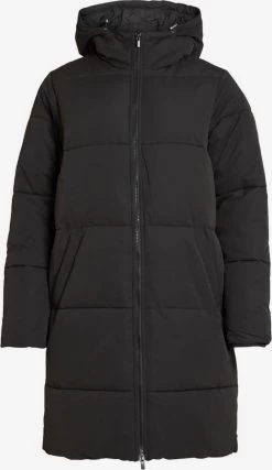 Vila Wintermantels Wintermantel Dames Zwart