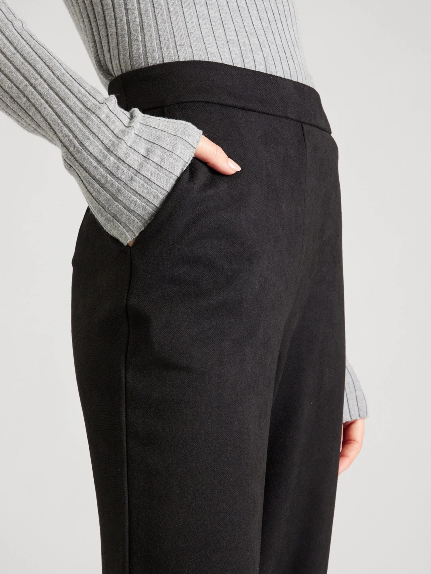 Vila Pantalons Wide Leg Broek SUDAS Dames Zwart 5 Vila Pantalons Wide Leg Broek SUDAS Dames Zwart - Afbeelding 5