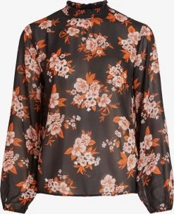 Vila Blouseshirts Blouse Dames Chocoladebruin