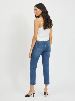 Vila Kanten Tops Top Mero Dames Wit -Vila 613ddbec93c9dc66da2cd95484b9c99b