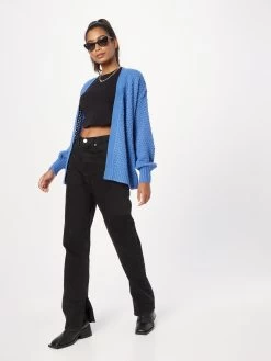 Vila Vesten Gebreid Vest Dames Blauw -Vila 6268df7487bf0bd1bf7a7b7ce3558287