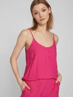 Vila Blouse Tops Blouse PAYA Dames Rood -Vila 626ef46a7d29e7b8e305c80154380bf0