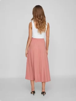 Vila Maxi Rokken Rok Dames Pastelrood -Vila 62d011f70c126909bd2ddc34c27b8d79 scaled