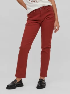 Vila Straight Regular Jeans Stray Dames Roestrood 8 Vila Straight Regular Jeans Stray Dames Roestrood -Vila 6355ebe29bb37a32949924a151fade14 scaled