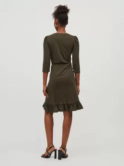 Vila Mini Jurken Jurk Dames Olijfgroen 11 Vila Mini Jurken Jurk Dames Olijfgroen -Vila 6535f60d3b9b83700f0233aeb526884b scaled