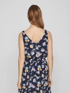 Vila Blouse Tops Blouse Lise Dames Navy -Vila 65787e07a2da6674354035a1e811c8c5