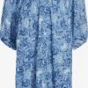 Vila Maxi Jurken Jurk Dames Blauw / Duifblauw / Donkerblauw