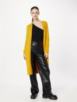 Vila Vesten Gebreid Vest Ril Dames Goudgeel -Vila 677fe0834a7d5d759354f5ff4536bd17