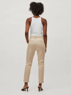 Vila Chinos Tapered Chino Dames Beige 10 Vila Chinos Tapered Chino Dames Beige -Vila 67873a0f87afdf967c13c59a8e4677fc