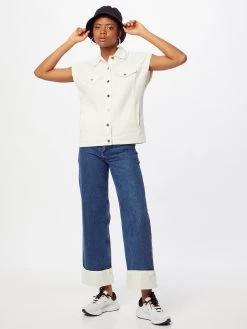 Vila Spijkerblouses Blouse Camelias Dames Wit 9 Vila Spijkerblouses Blouse Camelias Dames Wit -Vila 67d528242d9acf740a4c9e56d88d015d