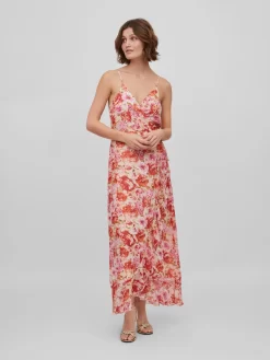 Zomerjurken Zomerjurk Gilla Dames Beige -Vila 68b2d66059d75446c50384e9b254c652 scaled