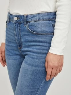 Vila Jeans Skinny Jeans Dames Blauw -Vila 6954cbc3108a96a62968dbdc54a068fe
