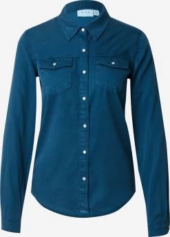 Vila Spijkerblouses Blouse VIBISTA Dames Marine