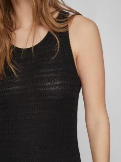 Gebreide Jurken Gebreide Jurk Margot Dames Zwart 15 Gebreide Jurken Gebreide Jurk Margot Dames Zwart -Vila 69e77640b680fcdbb11e09b18e916b35