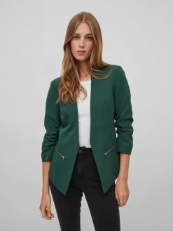 Vila Klassieke Blazers Blazers Joy Dames Groen -Vila 6a2e6662df2494d7e97e445534a979fa