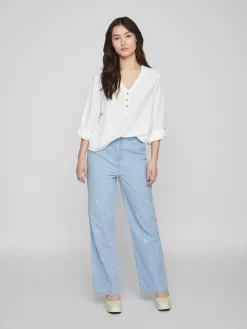 Vila Overhemden Blouse Dames Offwhite 10 Vila Overhemden Blouse Dames Offwhite -Vila 6a570a2da1e8ba77bb043a389e171c82 scaled