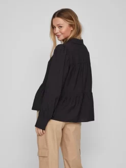 Vila Overhemden Blouse Katria Dames Zwart 12 Vila Overhemden Blouse Katria Dames Zwart -Vila 6b4a2d51bc06d0e624532c7d10839d8a scaled