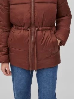 Vila Winterjassen Winterjas Petite Dames Bruin -Vila 6b826b5262a2678f965d506a7aa515b5 scaled