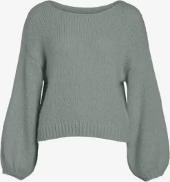 Vila Basic Truien Trui CHOCA Dames Olijfgroen