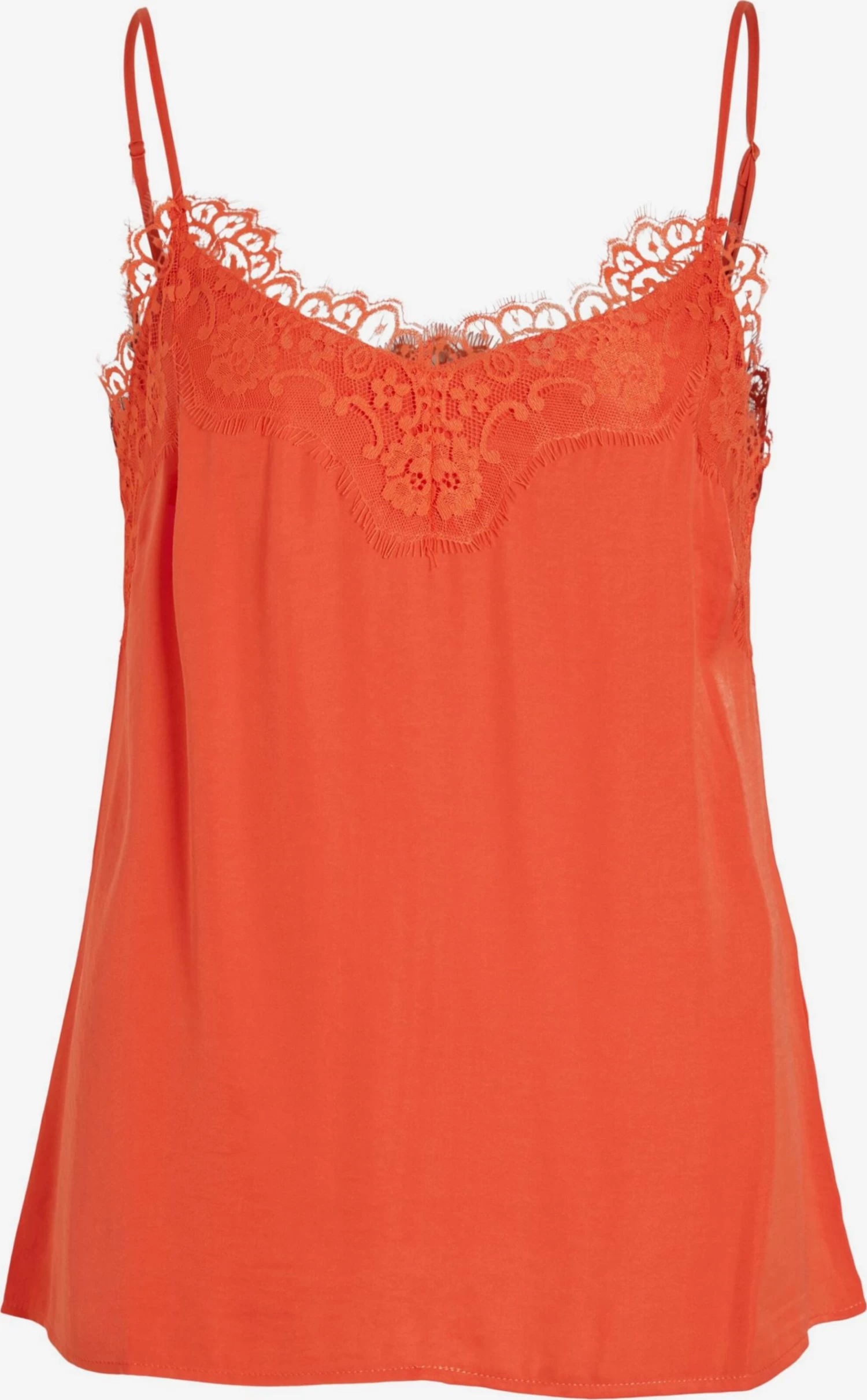 Vila Kanten Tops Top CAVA Dames Oranje 1 Vila Kanten Tops Top CAVA Dames Oranje