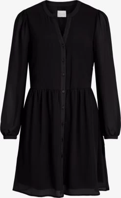 Vila Blousejurken Blousejurk Dames Zwart