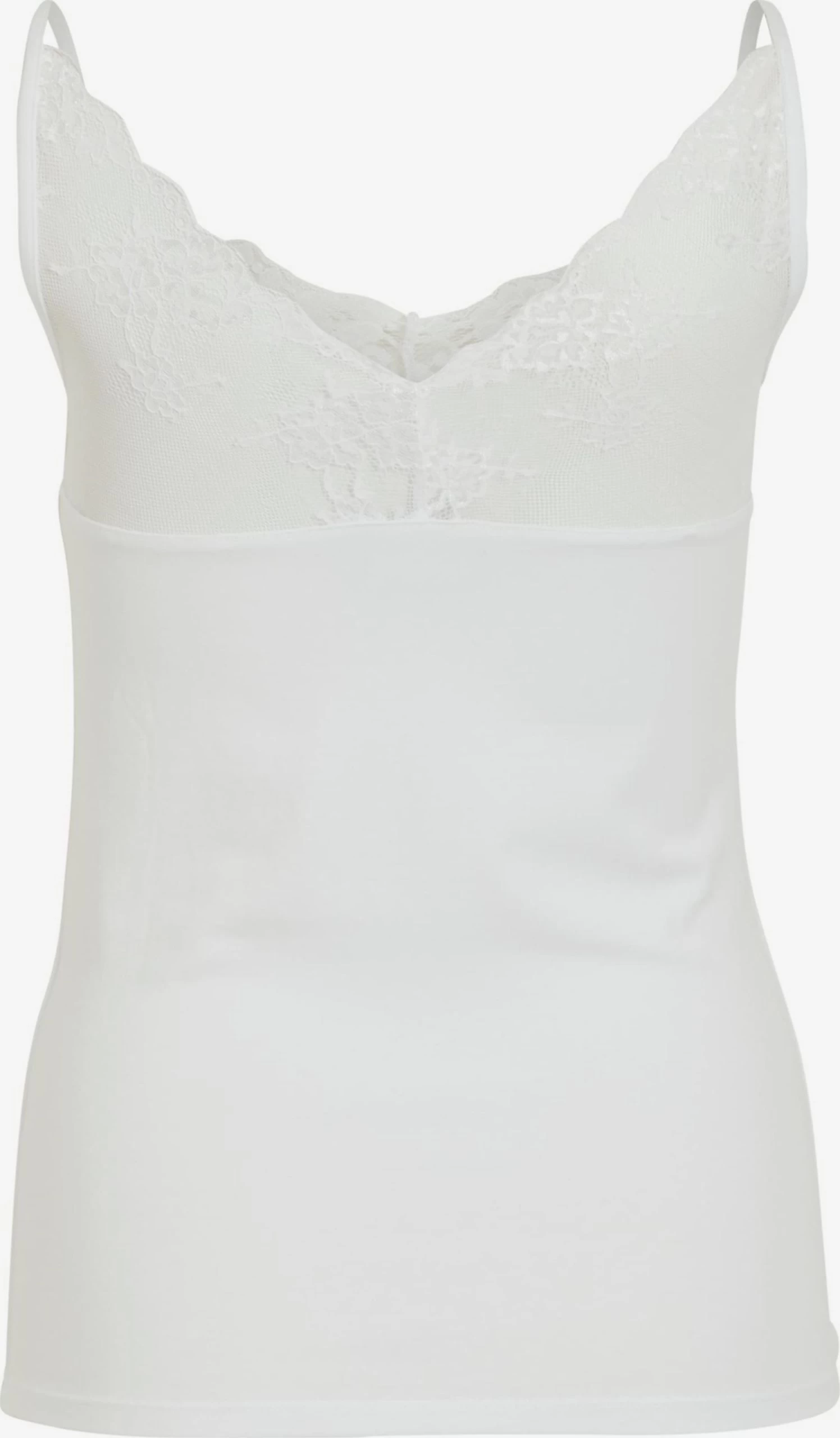 Vila Kanten Tops Top Dames Offwhite 2 Vila Kanten Tops Top Dames Offwhite - Afbeelding 2