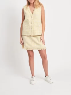 Vila Mini Rokken Rok Ceyla Dames Lichtgeel -Vila 6e422bf202e0bfe1a904874e33a5e0a0 scaled