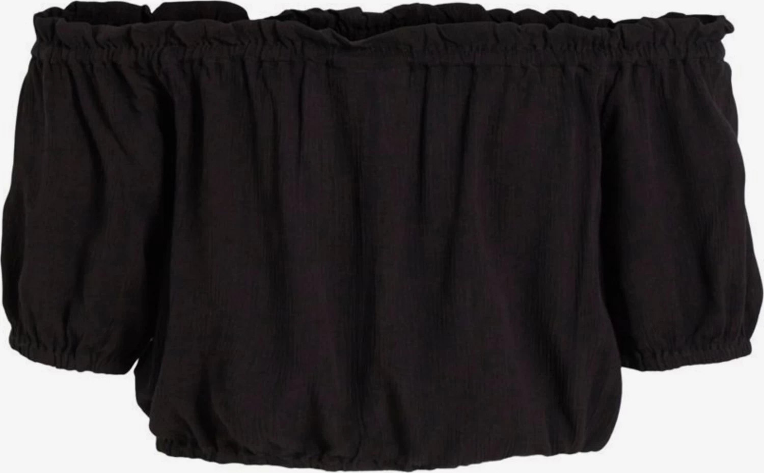 Vila Crop Tops Top Dames Zwart 2 Vila Crop Tops Top Dames Zwart - Afbeelding 2