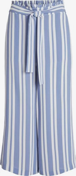 Vila Pantalons Wide Leg Broek Rasha Dames Wit