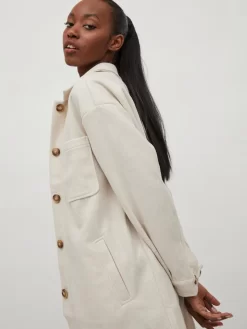 Vila Tussenjassen Tussenjas Kimmi Dames Crème -Vila 6fd53adbb368524456ce8b208af5c646 scaled