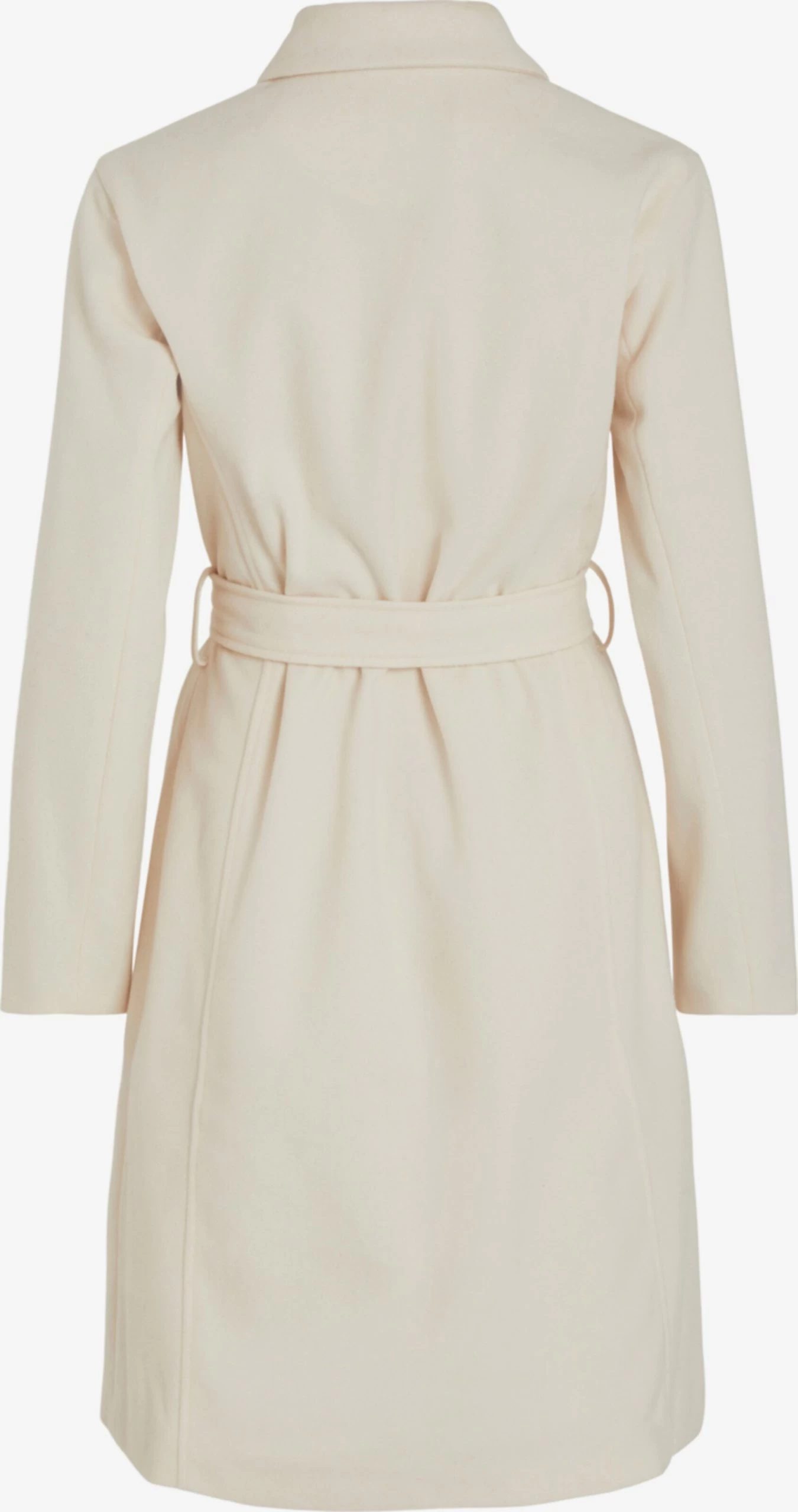 Vila Tussenmantels Tussenmantel Dames Crème 2 Vila Tussenmantels Tussenmantel Dames Crème - Afbeelding 2