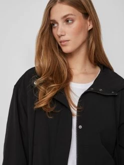Vila Parkas Tussenparka Dames Zwart 14 Vila Parkas Tussenparka Dames Zwart -Vila 7045cbb6dc3ba19bbe4463eb223ec547