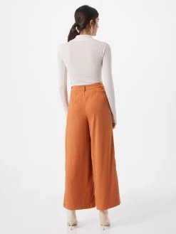 Vila Pantalons Wide Leg Broek Janine Dames Oranje -Vila 70ae501cdfa5326baf9292ee127d8424