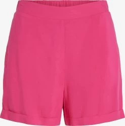 Vila Shorts Regular Broek PAYA Dames Magenta