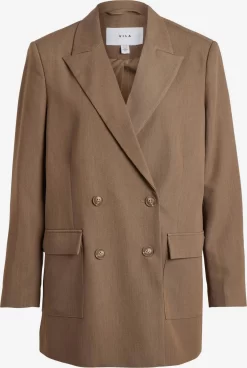 Vila Klassieke Blazers Blazers RONA Dames Bruin